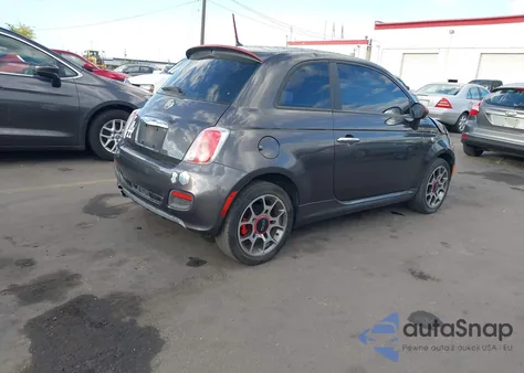 2015 Fiat 500 Sport from USA, damaged, VIN 3C3CFFBR6FT756751